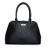 tragwert. Damentasche Henkeltasche NELE in schwarz - Shopper Handtasche für Damen