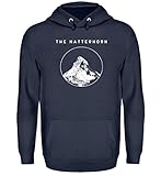 Generic The Matterhorn: Schöner Schweizer Berg in Zermatt - Design für Wanderer und Entdecker - Unisex Kapuzenpullover Hoodie
