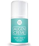 Die Beste Antialterung Augencreme Behandlung für dunkle Augenringe, Schwellungen und Fältchen. Eine Biologische Augengel mit Pflanzlichen Stammzellen, Matrixyl 3000, Aminosäuren, Peptide and Vitamin C. Kollagen Gebäude Formel Für ALLER Hauttypen. 15ml…