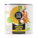 Little Lunch Bio Brühe |"Hühnerbrühe" | 420g | Ohne Hefe | Ohne Palmfett | Ohne Zucker