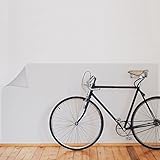 Rapid Teck® 5,78€/m² Wandschutzfolie - MATT - 126cm Breite - Elefantenhaut - Klebefolie - Transparent/Klar - Folie - Selbstklebend