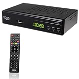 Xoro HRS 8660 digitaler Satelliten-Receiver mit LAN Anschluss (HDTV, DVB-S2, HDMI, SCART, PVR-Ready, USB 2.0) schwarz