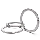Rietlow® Schlüsselring 40er Set – 38 Schlüsselringe mit zusätzlich 2 Karabinerhaken Schlüsselanhänger in 25mm, 28mm, 30mm