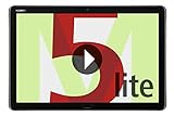 Huawei MediaPad M5 Lite LTE Tablet-PC 25,6 cm (10,1 Zoll), Full HD, Kirin 659, 3GB RAM, 32 GB interner Speicher, Android 8.0, EMUI 8.0, grau