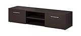 TV-Bank Vegas 150cm dunkle Eiche (Wenge)