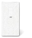 Paper+Design 12x10 Taschentücher geprägt perlmut mh für die Hochzeit Freudentränen Kirche
