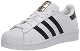 Adidas Unisex-Kinder Superstar J Low-Top, Weiß Core Black/FTWR White, 36 2/3 EU