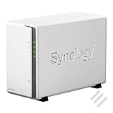 Synology DS213j 2x SATA 1.2GHz Bundle mit 2x 2000GB