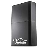 VONETTI Alpha Shield Premium Keyless Go Schutz Aluminiumdose für Autoschlüssel, RFID Blocker Schutzhülle, Car Key Safe Box (S, Schwarz)
