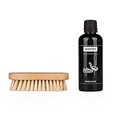 SNOCKS - Sneaker Cleaner - Premium Schuhpflegeset - 100 ml Schuhcreme & Sanfte Bürste - Schuhpflegebürste - Cleaning Kit