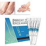 Tidodo 4Pcs Solution Anti Fongique Infection Nail Bright Pencil Fungal Treatment Anti Fungus, 3ml