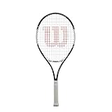 Wilson, Kinder-Tennisschläger, Roger Federer 21, Schwarz/Rot, Für Kinder mit einer Körpergröße von 100 bis 115 cm, WRT200600