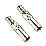 Gazechimp 2x Auto PKW Motorrad Fahrrad Reifen Ventil Verlängerung Adapter Ventilkappe