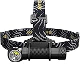 NITECORE HC33 LED Stirnlampe - IP68 2M Wasserdicht Taschenlampe Magnetische Multifunktionslampe aufladbar mit CREE 1800 Lumen Kopflampe[ Mit 3100mAh IMR 8A Akku ]