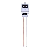 occitop ℉itop Garten-Bodentester, Wasserfeuchtigkeit, pH-Messgerät, digitales Analysegerät