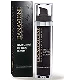 DANAVIGNE Reines Hyaluron Serum hochkonzentriert - Straffendes Anti Aging Gel mit Hyaluronsäure - Antifalten Soforteffekt - Lifting Serum Augen, Gesicht, Hals & Dekolleté - 1er Pack (1 x 50 ml)