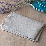 2-er Pack Leinen Geschirrtücher - Küchentücher - 100% Leinen - 50 x 70 cm - Natur Beige