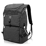 Business Laptop-Rucksack mit USB-Anschluss, wasserabweisend |35L - schwarz