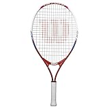 Wilson Kinder-Tennisschläger, US Open 23, 7-8 Jahre, rot/weiß/blau, WRT21020U