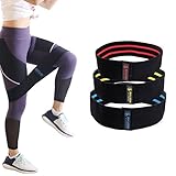 5BILLION Resistance Hip Bands Trainingsband Resistenzband für beine Hüften Rutschfestes Booty Thigh Glutes yoga fitness ( Set of 3 )