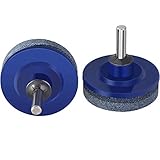 Schärfer für Rasenmäher Gartengeräte für Bohrmaschinen Handbohrmaschine, ideal zum Schärfen von Rasenmäherklingen, Äxten, Bohrklingen, Mähmaschinen, Sichelschneider, Roto Tiller, Hoe etc