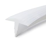 Lumaland Premium Liebesbrücke Doppelbettbrücke Matratzenkeil 200 x 25 cm Matratzen Ritzenfüller weiß