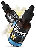 GYM - NUTRITION Flavor Drops Aroma Tropfen Mit sensationellem Geschmack Für Quark, Jogurt, Uvm Made in Germany - 50ml Pipettenflaschen Geschmack: Geschmack: Delicious Vanilla