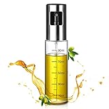 Ölsprüher Flasche 100ML,Eletorot Öl Sprühflasche, Essig spritzer Ölspender, Transparent Öl Sprayer, Öl Auslöser Glasflasche mit Bürstefür Kochen, Salat, BBQ, Pasta,BPA-Free and 100% Food Safety