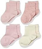 s.Oliver Socks Unisex Baby Fashion 4p. Socken, Rosa (Rosé 12), 19/22 (per of 4