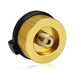 WINOMO Campingkocher Anschluss Gas Flasche Adapter Übertragung Düsen Gas Gasflaschenadapter für Camping Brenner