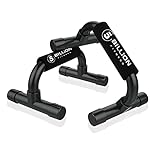 5BILLION Liegestützgriffe Push up Bars Stand - Home Gym Übung Trainieren Ausbildung - Gut für Deine Muskel-Ups & Klimmzüge - Schaumgriff (schwarz)
