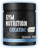 Gym-Nutrition CREAPURE CREATINE Monohydrat Pulver Für Bodybuilder Und Sportler I höchsten deutschen Standards I 500g I Vegan & Halal I 99,99 % Reinheit von Gym Nutrition I Made in Germany