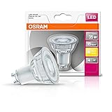 Osram LED Star PAR16 Reflektorlampe, mit GU10-Sockel, nicht dimmbar, Ersetzt 35 Watt, 36° Ausstrahlungswinkel, Warmweiß - 2700 Kelvin, 1er-Pack