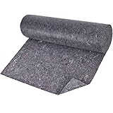 TecTake 800669 Malervlies ca. 1 m x 50 m = 50 m² Abdeckvlies mit PE Anti-Rutsch Folien Beschichtung - diverse Stärken - (180 g/m² | Nr. 403031)