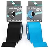 Boundletics Kinesiologie Tape Classic - 2er Pack - Physiotape 5cm + Anleitung