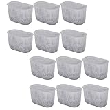 Kaffeefilter Ersatz Aktivkohlefilter Wasserfilter 12 Pack Kompatibel Wasserfilter für Universalfilter - Ersatzkohle Wasserfilter für Keurig 2.0 und ältere Kaffeemaschinen