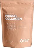 Kollagen Hydrolysat Peptide | Premium Proteinpulver PRIMAL COLLAGEN Protein | Pulver aus Weidehaltung | Typ I und Typ II | Lift Drink und Laborgeprüft | 460g