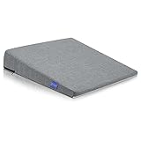 DER SIEGER 03/19* Bequemes Keilkissen mit ergonomischem Härtegrad - Sitzkissen Orthopädisch mit Anti-Rutsch Technologie für Büro & Auto zur Bandscheiben- und Rücken-Entlastung 37 x 33.5 x 7/2 cm