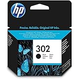 HP 302 Original Druckerpatrone (für HP Deskjet 1110, 2130, 3630, HP OfficeJet 3830, 4650, 5230, HP ENVY 4520) schwarz