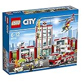 LEGO City 60110 - Große Feuerwehrstation, Kinderspielzeug, Bauspielzeug
