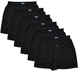 MioRalini 6 Herren Boxershorts in Klassischen Farben 100% Baumwolle Ohne Seitennaht Seamless Grösse 5-10, Set04, L-6