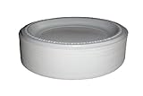 eLITe 100 hochwertige Einweg-Plastikteller, 23 cm