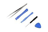 Schraubenzieher SET - zum Tuning / Modden des PlayStation 4 PS4 Dualshock 4 Controllers - zum Aufschrauben des Controllers und Einsetzen von Patronen / Analog Sticks / LEDs / Aluminium / Montage Kit
