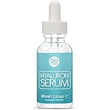 Bionura Hyaluronsäure Anti-Aging Gesichtsserum mit organischen Inhaltsstoffen, Vitamin C/E und Grüner Tee für alle Hauttypen, 1er Pack (1 x 60 ml)