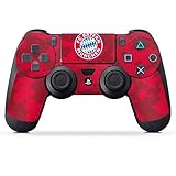 DeinDesign Aufkleber Skin Folie für Sony Playstation 4 Controller PS4 Controller Schutzfolie FC Bayern München Camouflage FCB