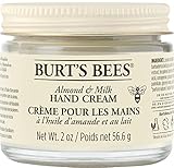 Burt's Bees 100% Natürlich Handcreme, Mandel und Milch mit Vitamin E, Handpflege für tockene Hände, 1er Pack x 57 g