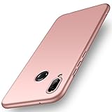 ORNARTO P20 Lite Hülle für Huawei P20 Lite, Ultra Dünn Schlank Stoßfest, Anti-Scratch FeinMatt Einfach Handyhülle Abdeckung Stoßstange Hardcase für Huawei P20 Lite(2018) 5.84' Rose Gold