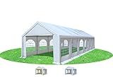 Pavillon Pavillion Festzelt Partyzelt 4x12 12x4 4x12m 12x4m PVC HQ MIT Fenster