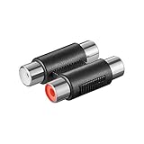 Goobay A 181 Audio-Adapter 2x Cinch Kupplung>2x Cinch K