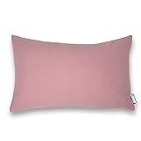Apart Basic Jerseykissenbezug 25x40cm in Verschiedenen Farben und Mustern | für Nackenstützkissen, Reisekissen, Kinderkissen, Gesundheitskissen, Passend für Volar Reisekissen (Puder)